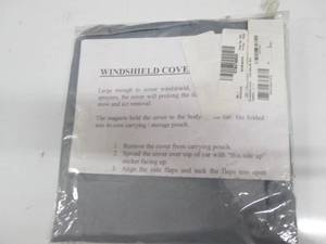 lot 80 image: Windshield cover, suv grey...