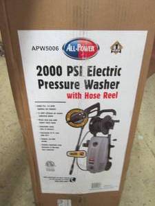lot 87 image: All Power 2000psi electric power wa...