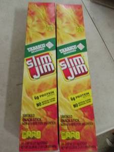 lot 90 image: case of 2 24-.97 oz packs of slim j...
