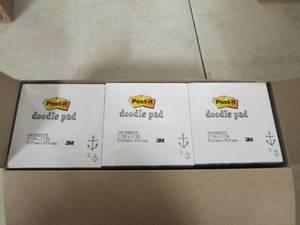 lot 102 image: post-it doodle pads 6 packs 4500-dp...