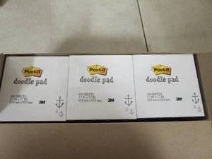 lot 103 image: post-it doodle pads 6 packs 4500-dp...