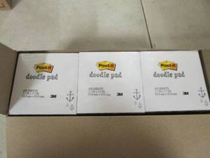 lot 104 image: post-it doodle pads 6 packs 4500-dp...