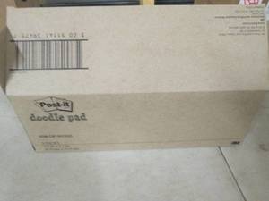 lot 108 image: post-it doodle pads 6 packs 4500-dp...