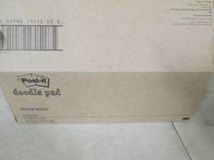 lot 110 image: post-it doodle pads 6 packs 4500-dp...