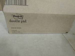 lot 112 image: post-it doodle pads 6 packs 4500-dp...