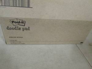lot 113 image: post-it doodle pads 6 packs 4500-dp...