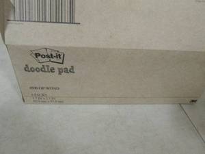 lot 116 image: post-it doodle pads 6 packs 4500-dp...
