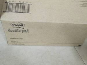 lot 118 image: post-it doodle pads 6 packs 4500-dp...