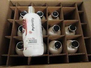 lot 123 image: case of 12 my dentity 10oz bottles ...