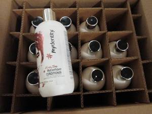 lot 124 image: case of 12 my dentity 10oz bottles ...