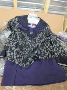 lot 126 image: 14 size 16 Midnight Velvet Purple a...