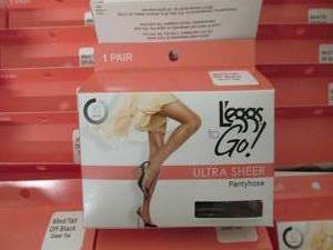 lot 170 image: 36 new leggs to go ultra sheer pant...