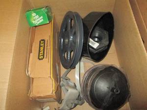 lot 180 image: box of stanley commercial hardware,...