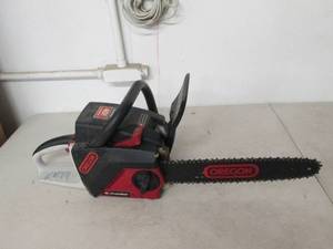 lot 208 image: oregon 40v chainsaw no battery to t...