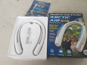 lot 236 image: artic air wearable air cooler and p...
