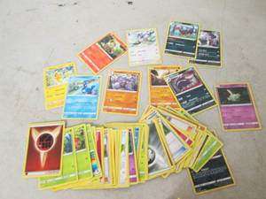 lot 237 image: 60 plus pokemon cards ...