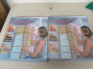 lot 252 image: 2 boxes of 6 s type stainless steel...