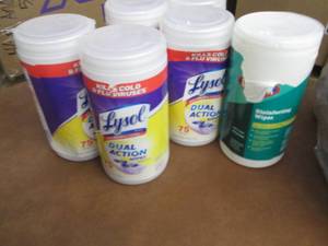 6 Canisters Disninfecting Wipes...
