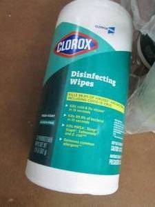 5- 75 ct Canisters Clorox Disinfect...