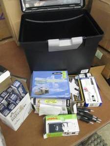 Small Plastic File Storage, Pens, D...