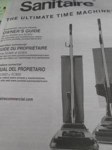 Sanitaire Commercial Vacuum Cleaner...