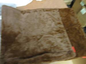 4- 18x18 inch Brown Plush Pillow Co...