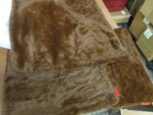 2- 18x18 inch, 2 - 24x24 inch Brown...