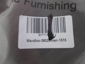 2- 16x16 inch, 2 - 24x24 inch Brown...