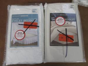 2 Twin Bedskirts...