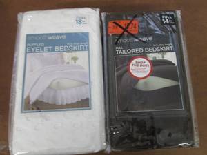 2 Full Bedskirts...