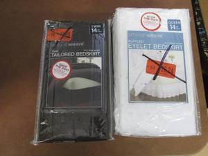 2 Bedskirts...