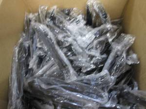 Box of Black Heavy Duty Plastic Sil...