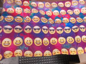 4- 20x30 inch Emoji Pillow Cover w...