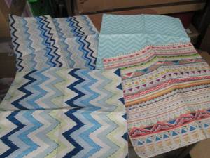 4- 18x18 inch Patterned Pillow Cove...
