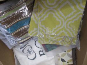 Box of Assorted Pillow Covers...