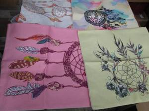 4- 18x18 inch Dream Catcher Pillow ...