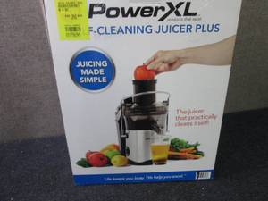 Power XL Self Cleaning Juicer open ...
