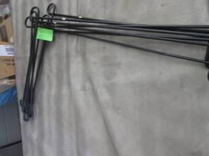 7 Metal Flag Holders...