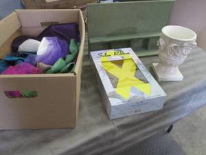 Assorted Fabric Items, Solar Yellow...