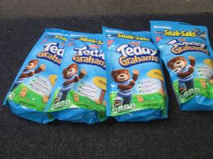 4- 8 oz bags Mini Teddy Grahams...