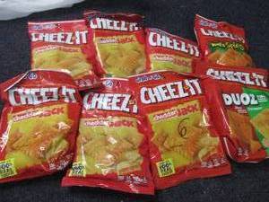 8- 3 oz bags Cheez-Its...