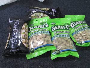 Pistachios...