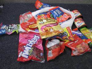 Assorted Candies & Snacks...