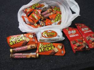 Reeses, Rollos, Kit Kats...