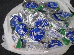 York Peppermint Patties...