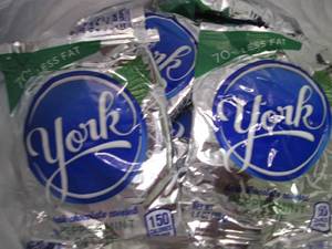York Peppermint Patties...