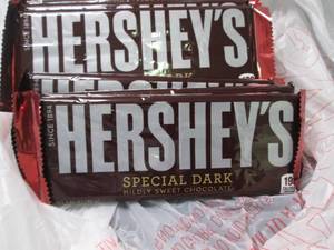 25 Hersheys Special Dark Bars...