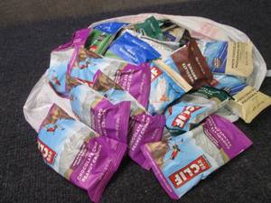 Clif Bars...