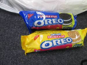 Double Stuf & Golden Oreos...