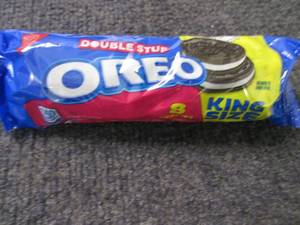 Double Stuf King Size Oreos...